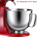Stainless Steel Mixer Bowl for 4.5-5 Quart Tilt Stand Mixer S5182