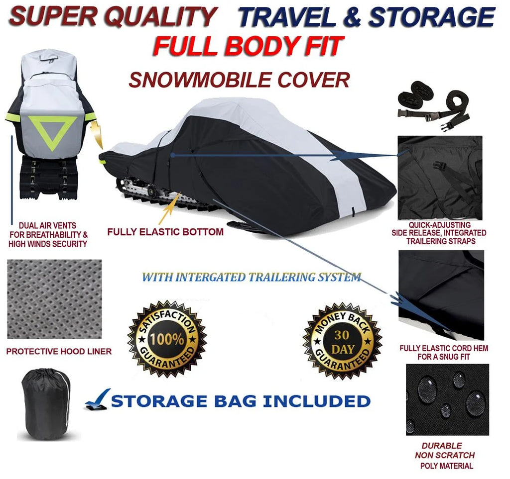 600 Denier Snowmobile Travel and Storage Cover E91216