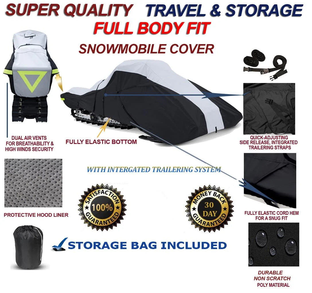 600 Denier Snowmobile Travel and Storage Cover E91216