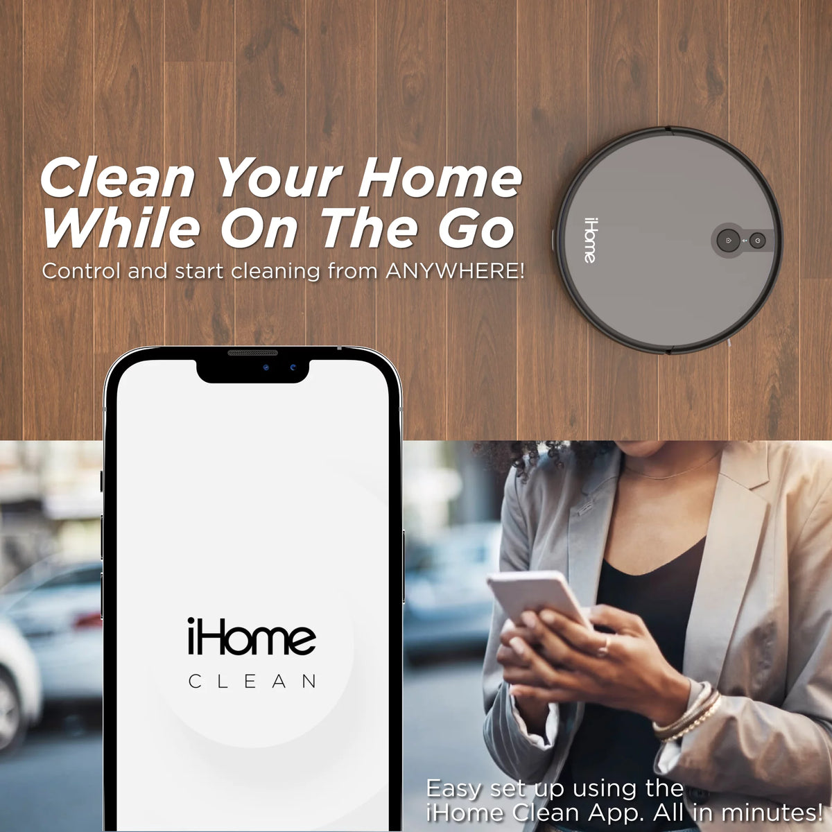 Robot Vacuum with Mapping Technology U8251