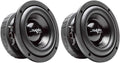6.5" 400 Watt Dual 2 Ohm Car Subwoofers, Pair of 2 K90504