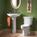 White Pedestal Sink H39926