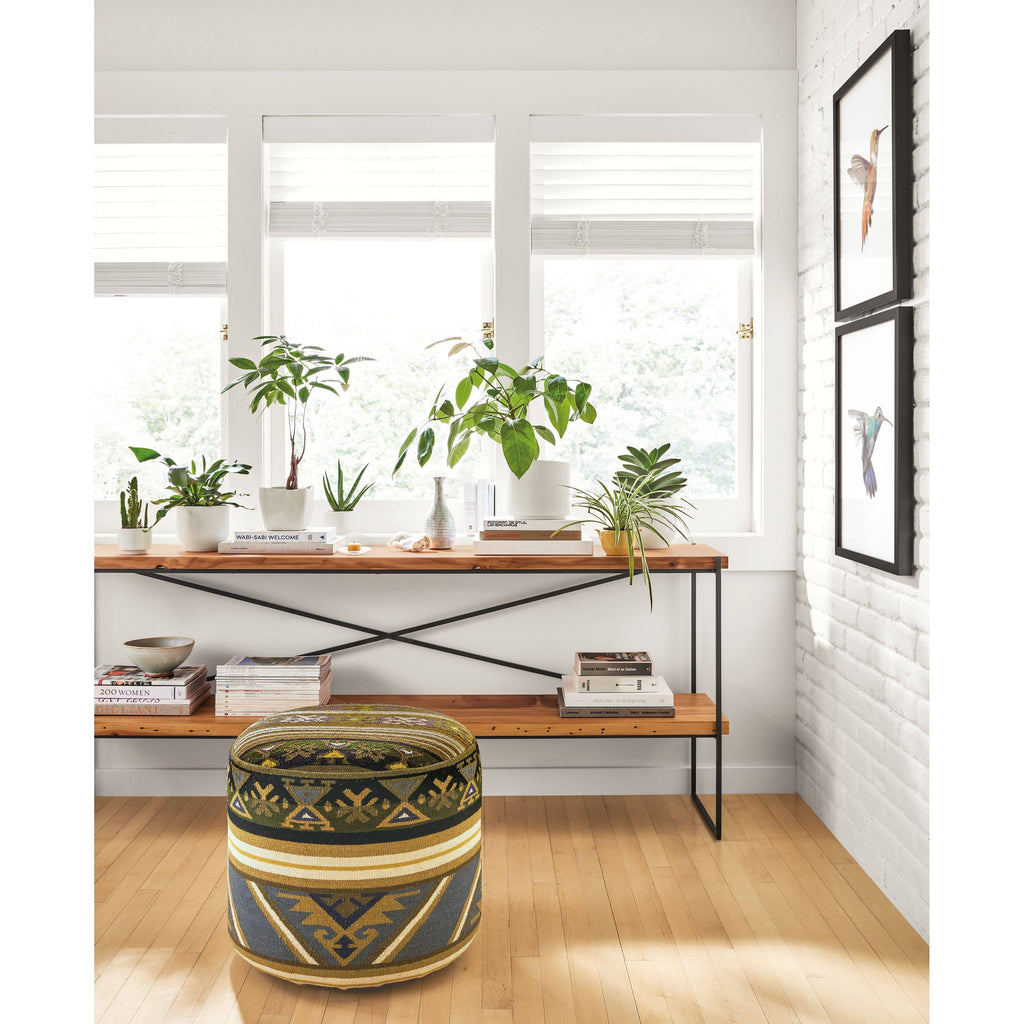 Reclaimed Wood Console Bookcase N16874