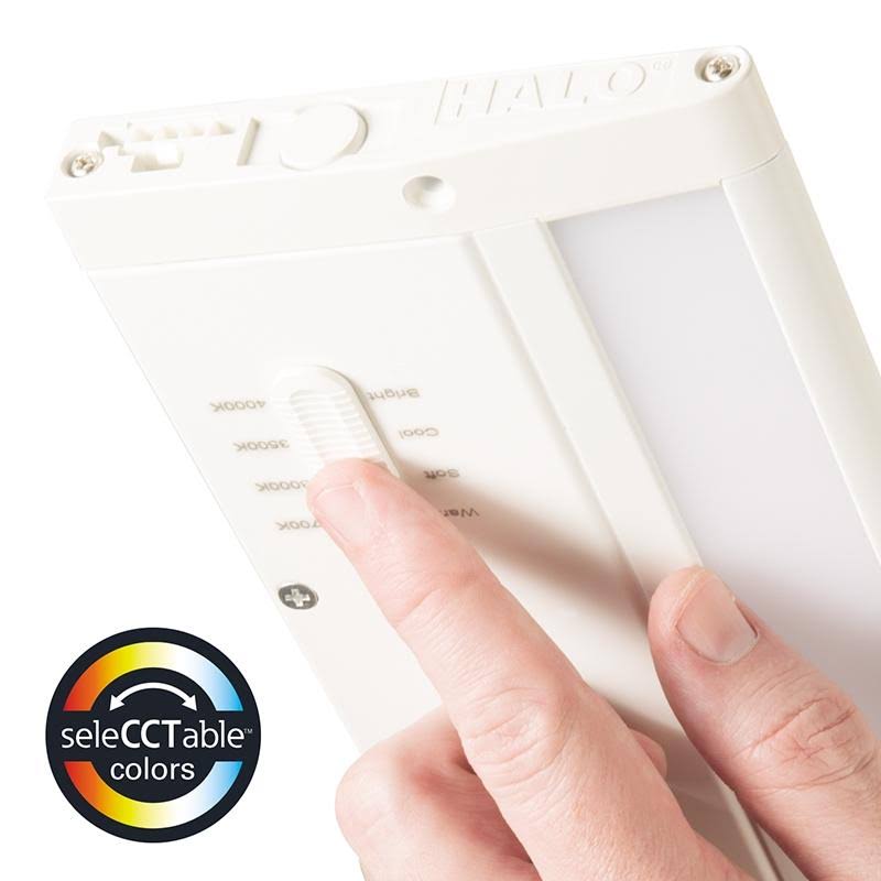 Matte Black LED Undercabinet with USB Port J378037