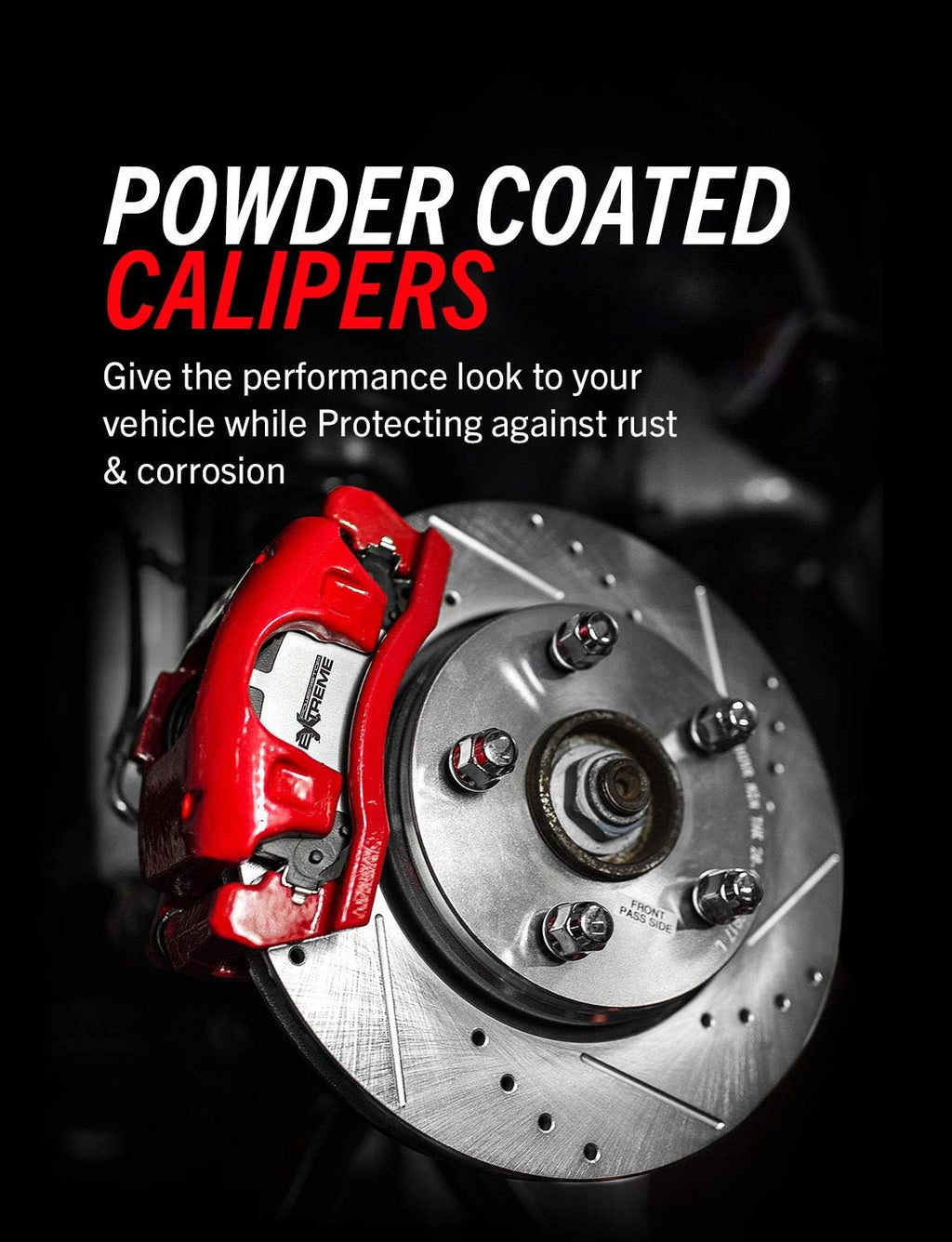 Front & Rear Brake Kit with Calipers E192503