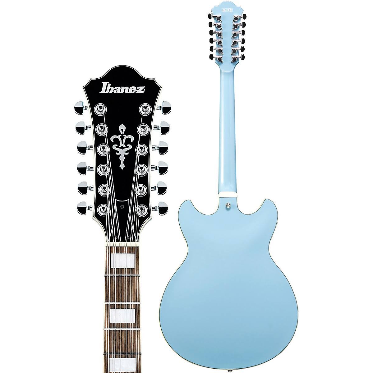 Mint Blue 12-String Electric Guitar A7462