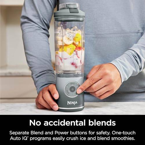 Portable Cordless Blender 22 oz Navy H30487