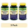 Magnesium Dietary Supplement Vegetarian Capsules 200 mg 60 Count X5633