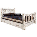 Wood Twin Storage Bed H427