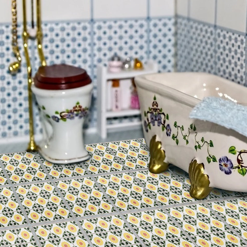 Mini House Simulation Floorboard DIY Adornment M38718