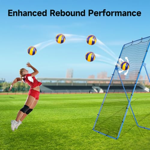7x4 FT Adjustable Volleyball Rebounder Net C485948