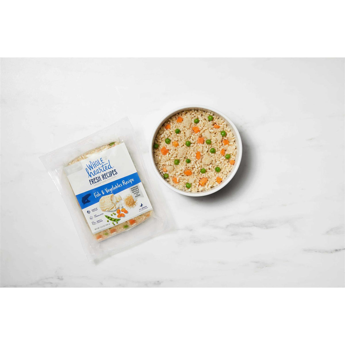 Fish & Vegetables Frozen Dog Food S789