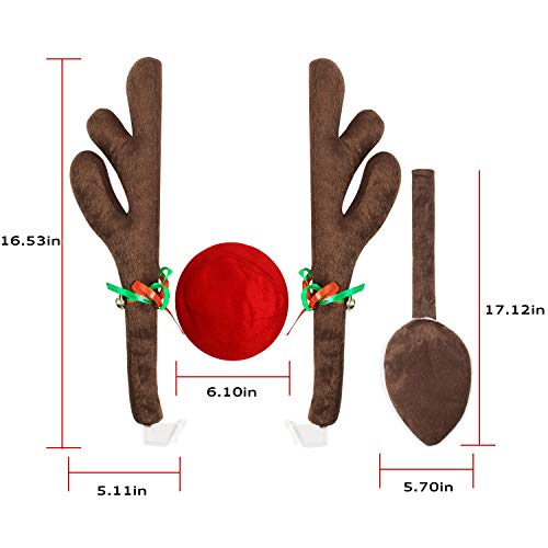 Reindeer Christmas Decoration Car Kit V133