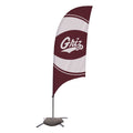 Razor Feather Flag with Cross Base R836420