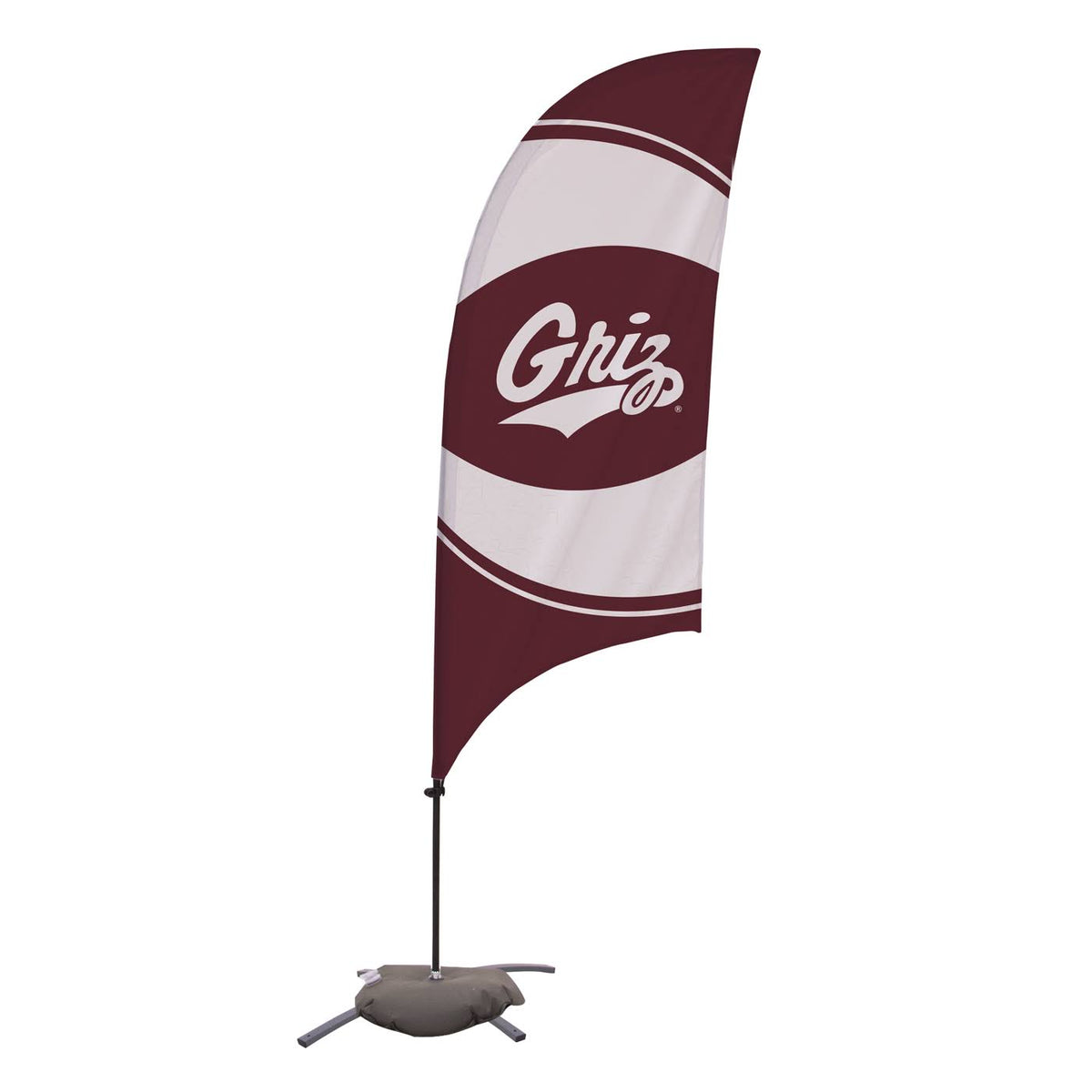 Razor Feather Flag with Cross Base R836420