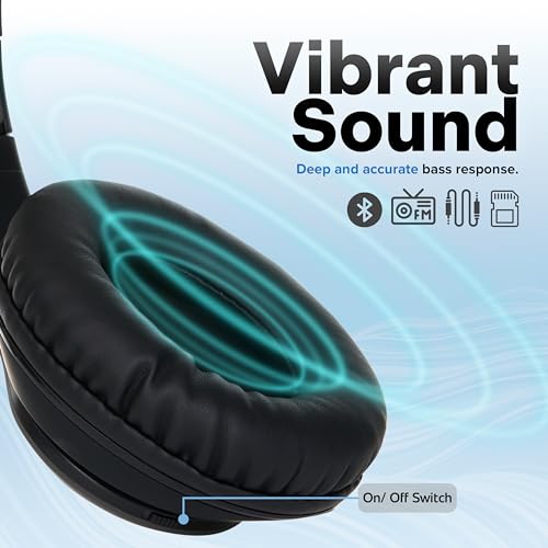 Bluetooth Over Ear Wireless Headphones Q264