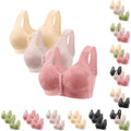 3 Pack Front Closure High Support Bras O808