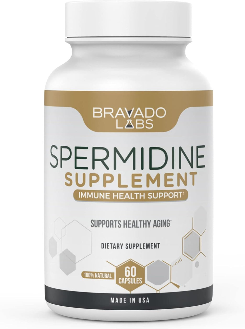 Spermidine Supplement - Wheat Germ Extract with Thiamine - 60 ct W931039