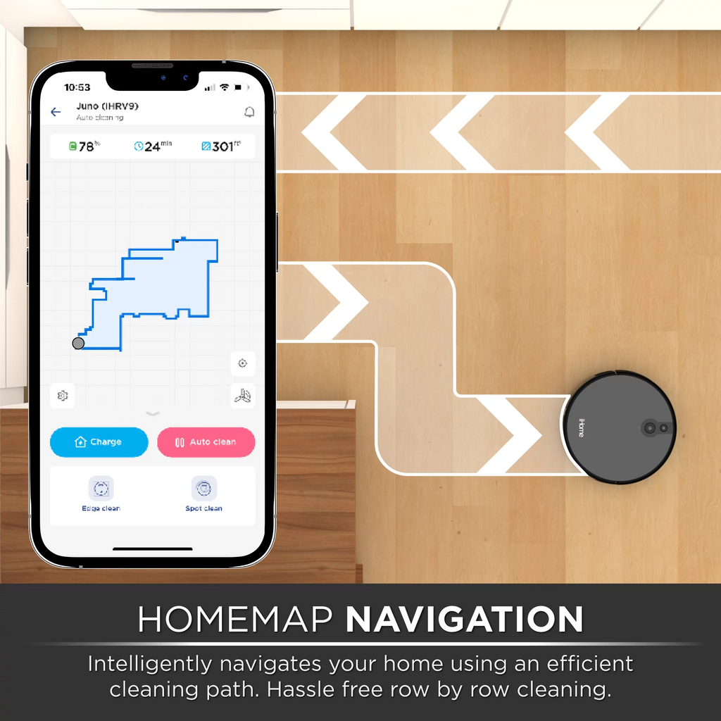 Robot Vacuum with Mapping Technology U8251