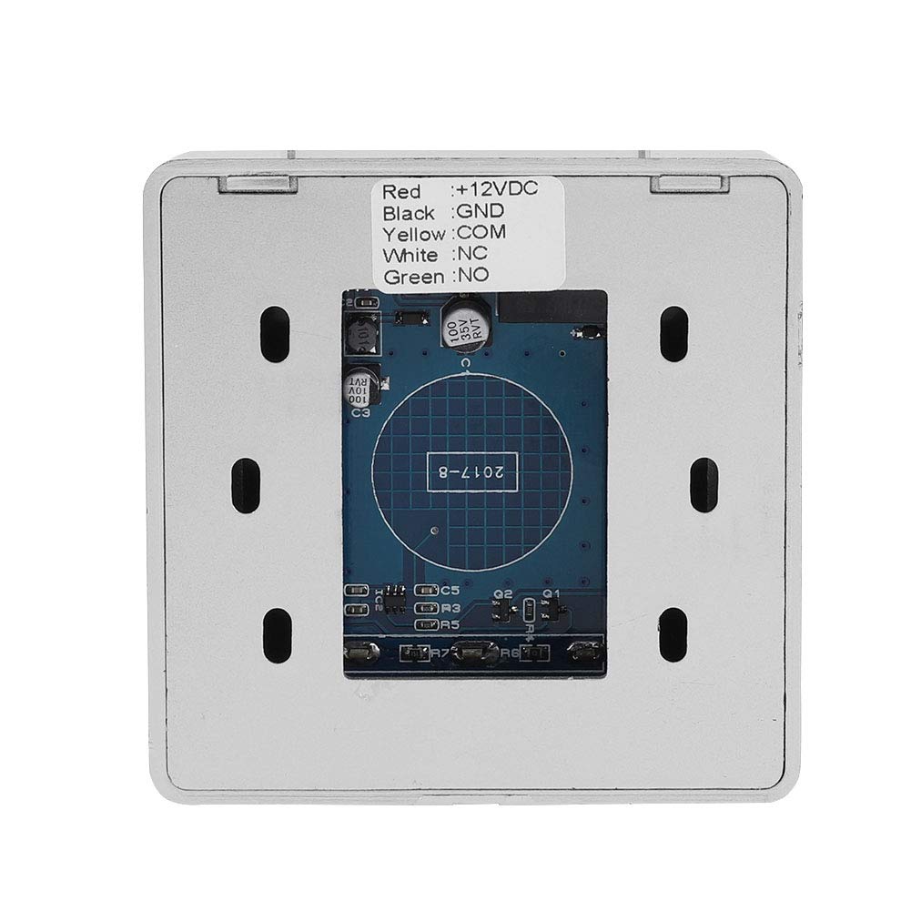 Door Touch Exit Release Button Switch Panel with Blue Indicator Light S1094