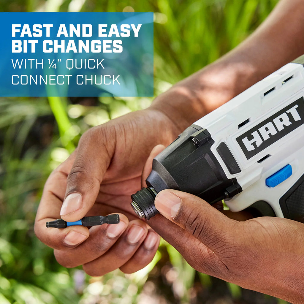 20-Volt Cordless Impact Driver Kit with 1.5Ah Lithium-Ion Batteries L9355