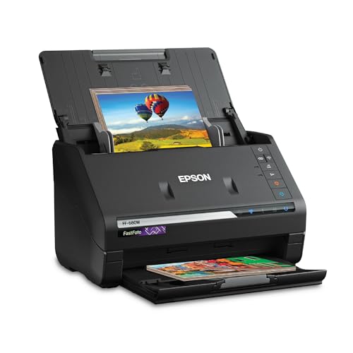 Wireless High-Speed Photo and Document Scanner Q797