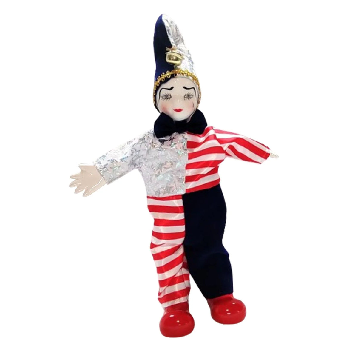 Clown Doll Movable Joint Jester Doll G773667