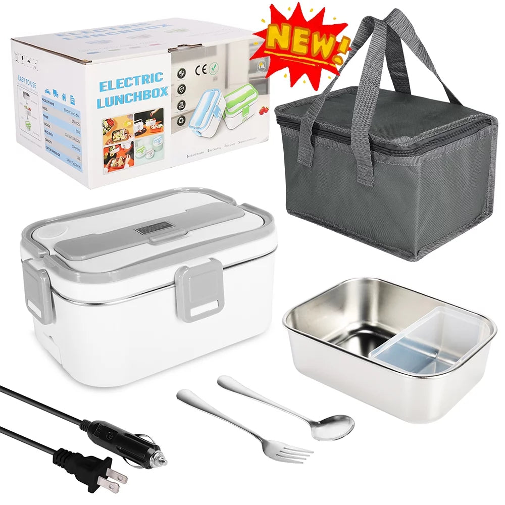 Leak Proof 1.8L Electric Heating Lunch Box with Carry Bag Q2130