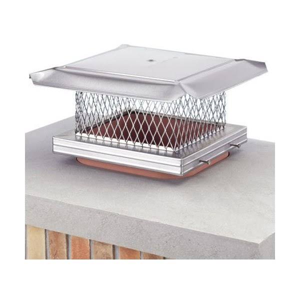 8x22 x 17x22 Single-Flue Chimney Cap P62615