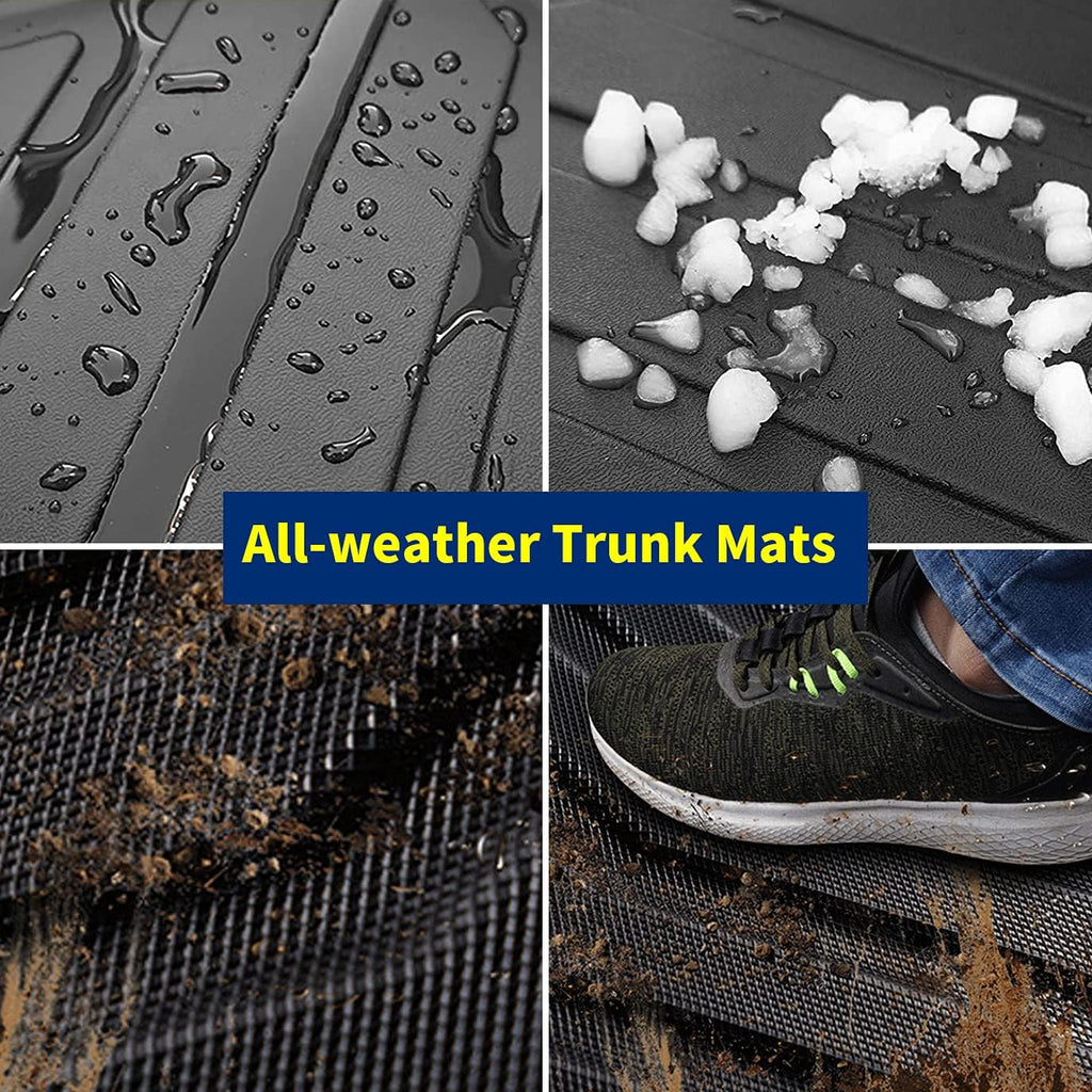 Black Trunk Mat Car Rear Cargo Liner Floor Cover E959467