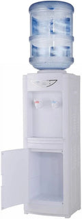 White Hot & Cold 5 Gallon Water Cooler Dispenser with Children Safety Lock X996
