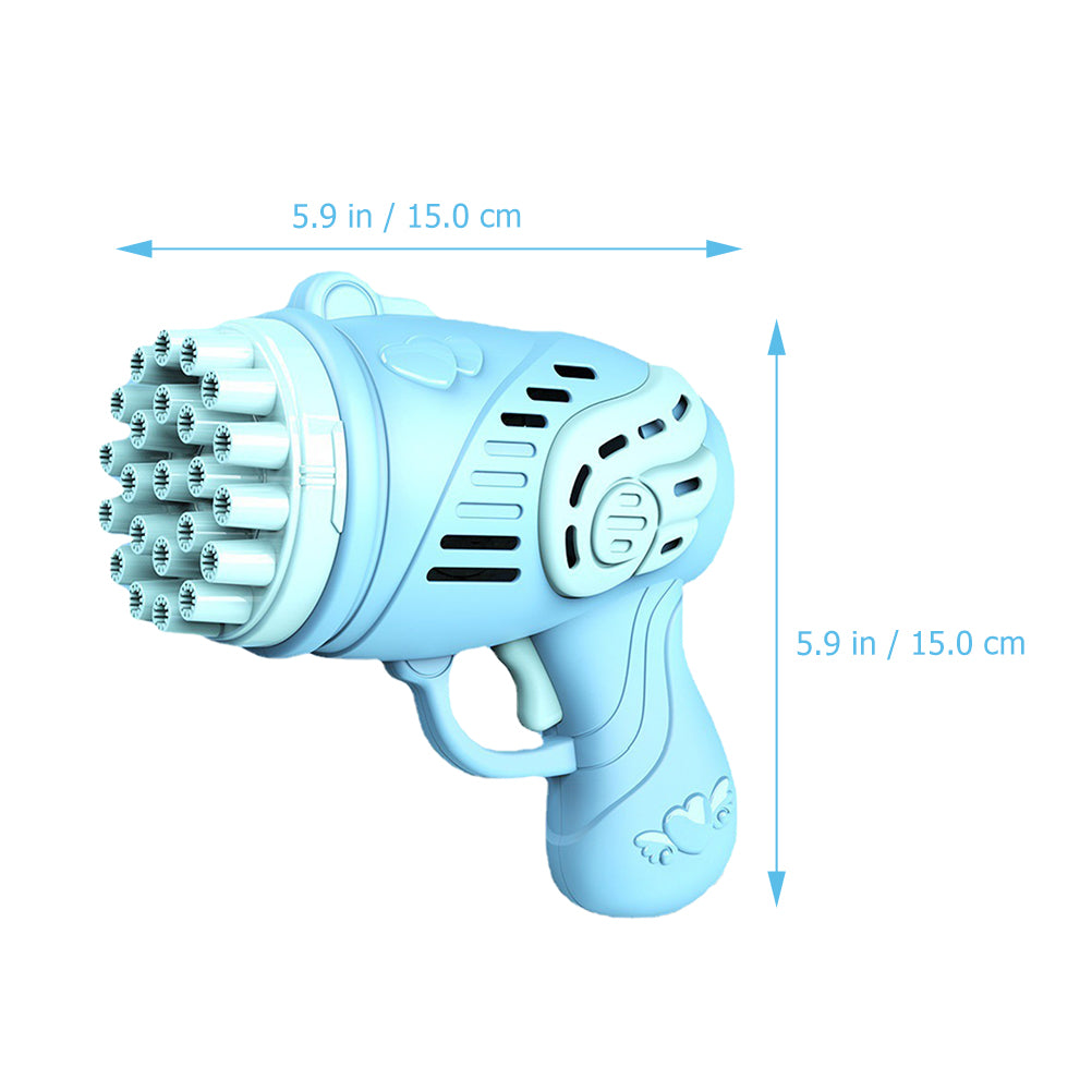 23 Hole Bubble Machine Bubble Blower Toy N3761