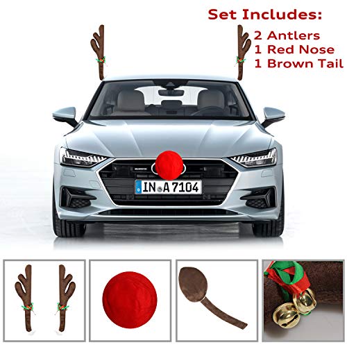 Reindeer Christmas Decoration Car Kit V133