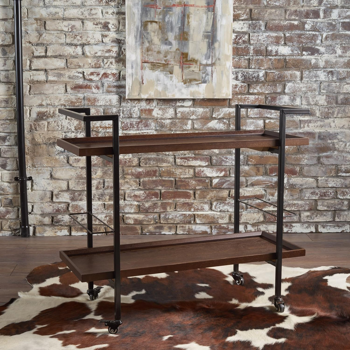 Wooden Bar Cart Q43850