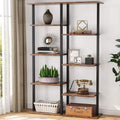 5 Tier Rustic Bookshelf L847