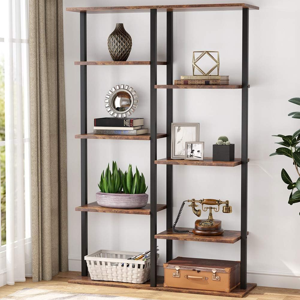 5 Tier Rustic Bookshelf L847