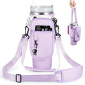 Pink Insulated Neoprene Water Bottle Carrier Bag with Adjustable Strap for 40 & 30 oz Tumbler P312