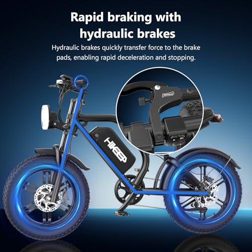 750W 48V 15Ah Removable Battery 20"x4.0" Fat Tire Full Suspension 7-Speed Electric Bike Y991878