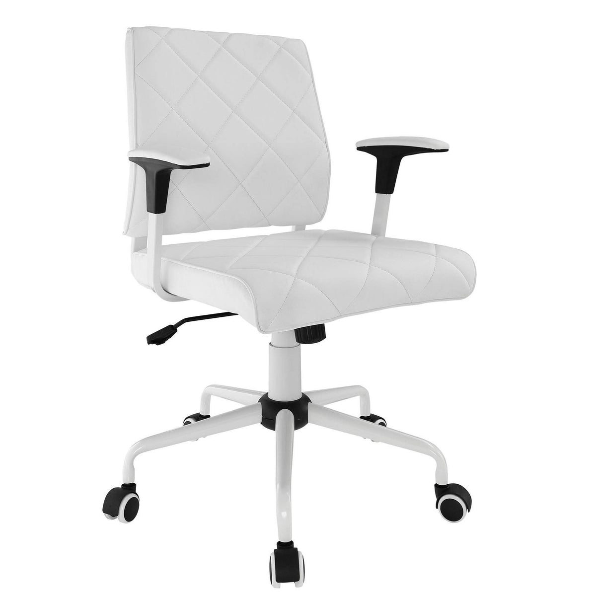 Brown Vinyl Office Chair F269564