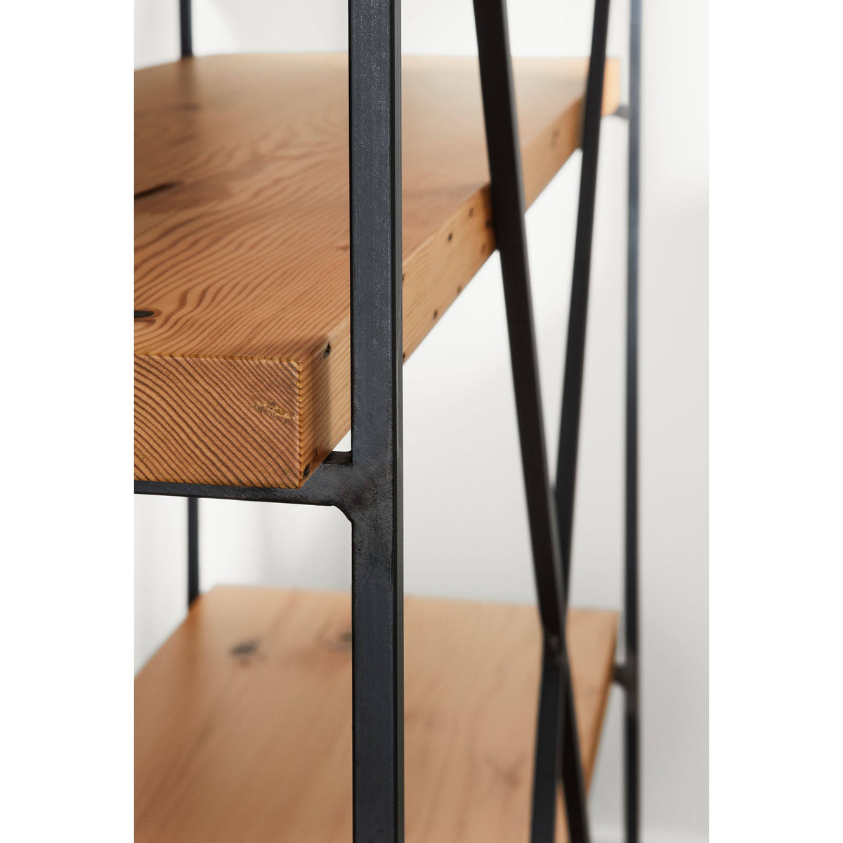 Reclaimed Wood Console Bookcase N16874