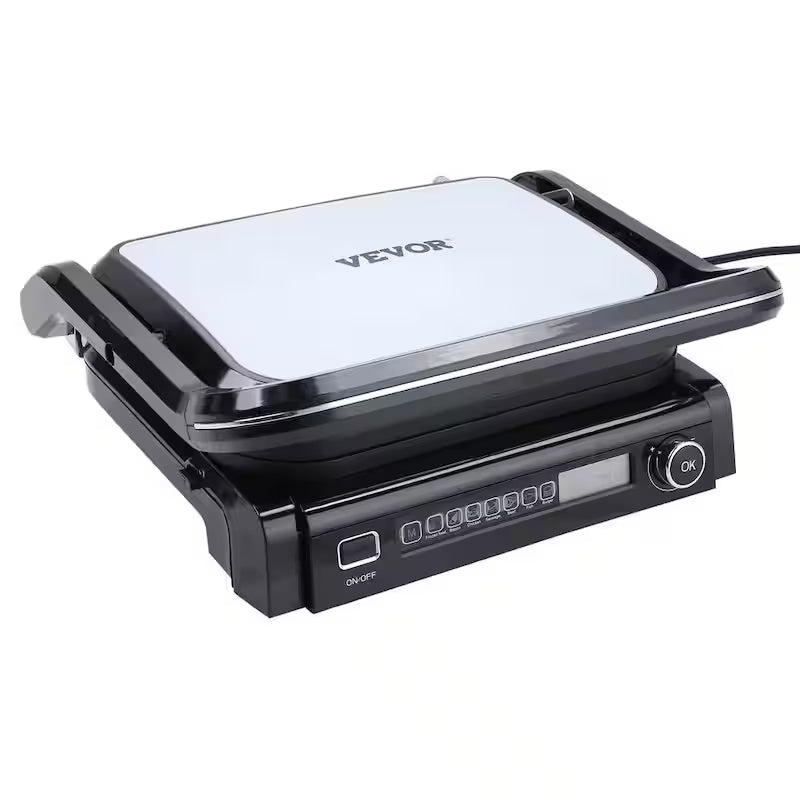 Commercial Electric Griddle 1800-Watt Stainless Steel Grill E394