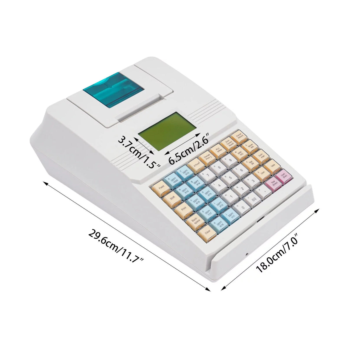 LED Electronic Cash Register 48 Keys H4002