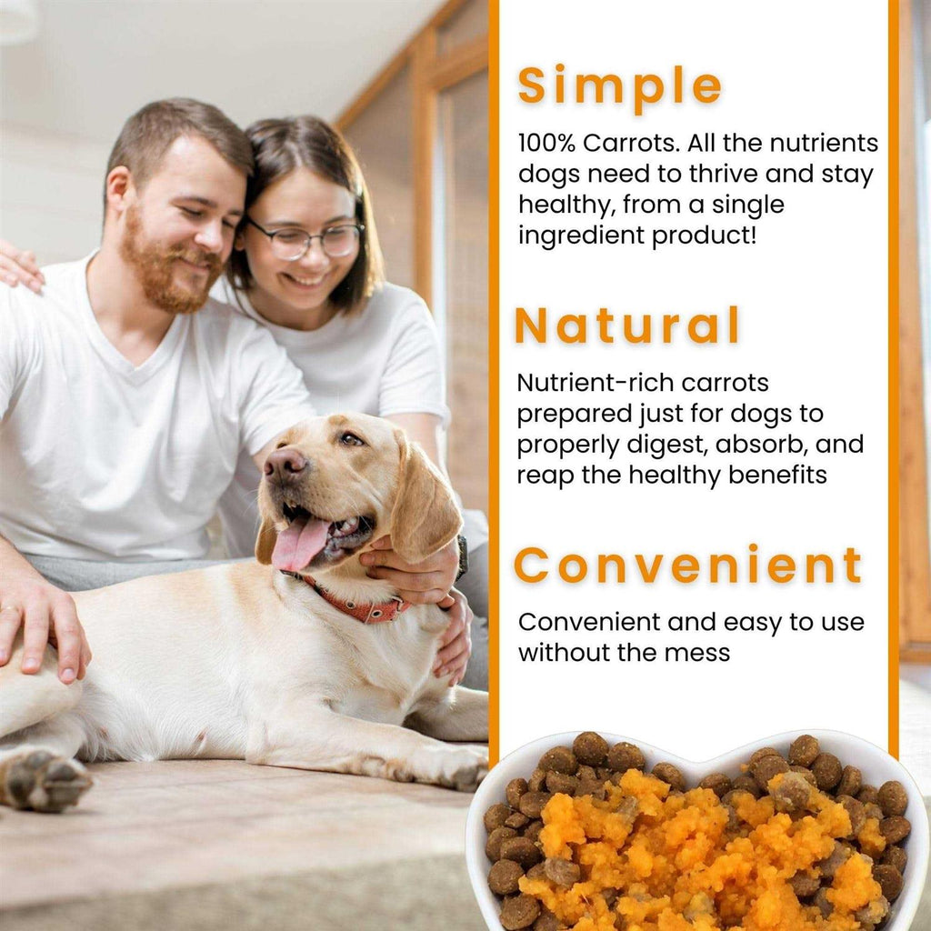 Carrots for Dogs Fiber Dog Food Toppers I35444