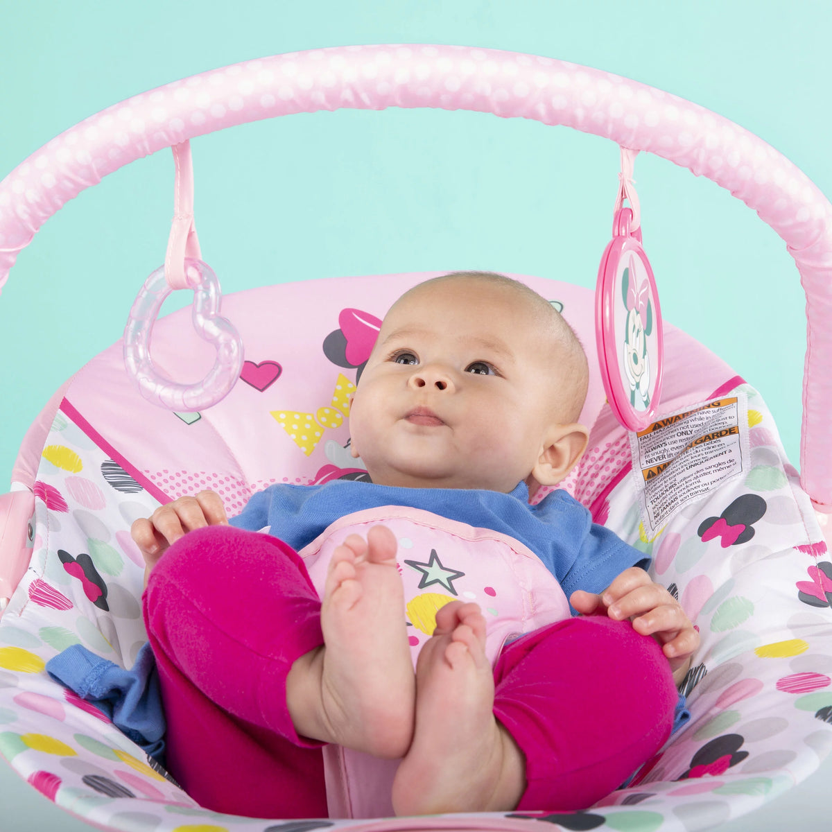 Vibrating Infant Baby Bouncer J9167