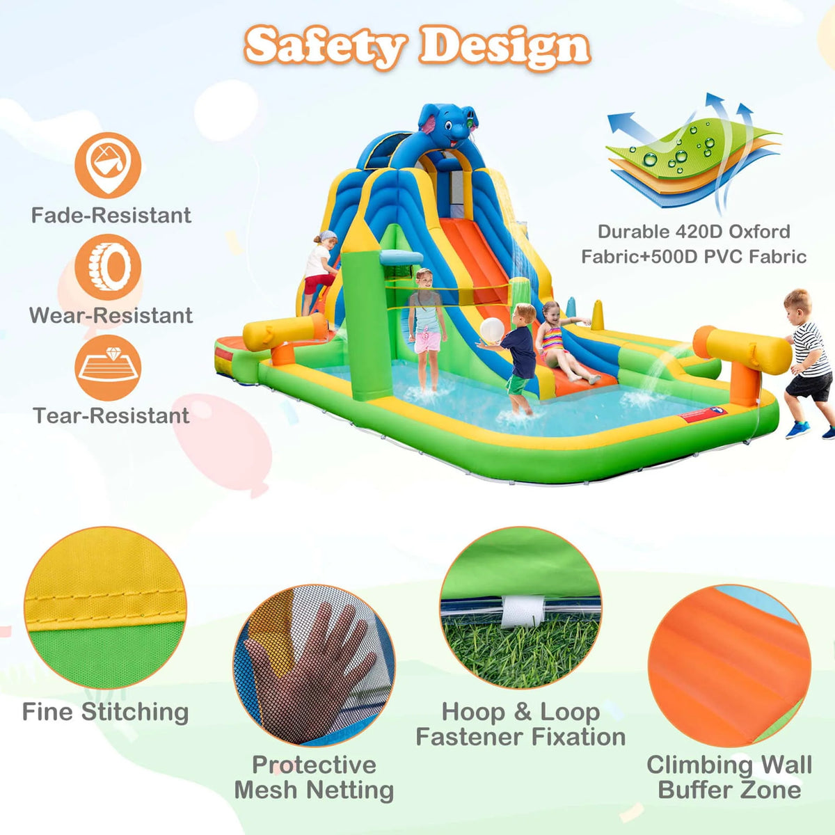 Inflatable Water Slide Z8121