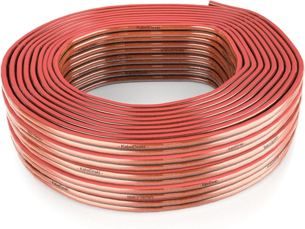 Pure Copper 14 AWG Speaker Wire 100 feet J744986