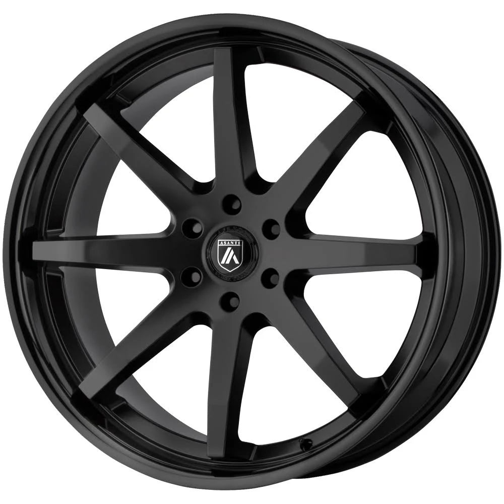 24x10 Satin Black Gloss Black Lip 6x139.7 Bolt Pattern 30mm Offset S417368