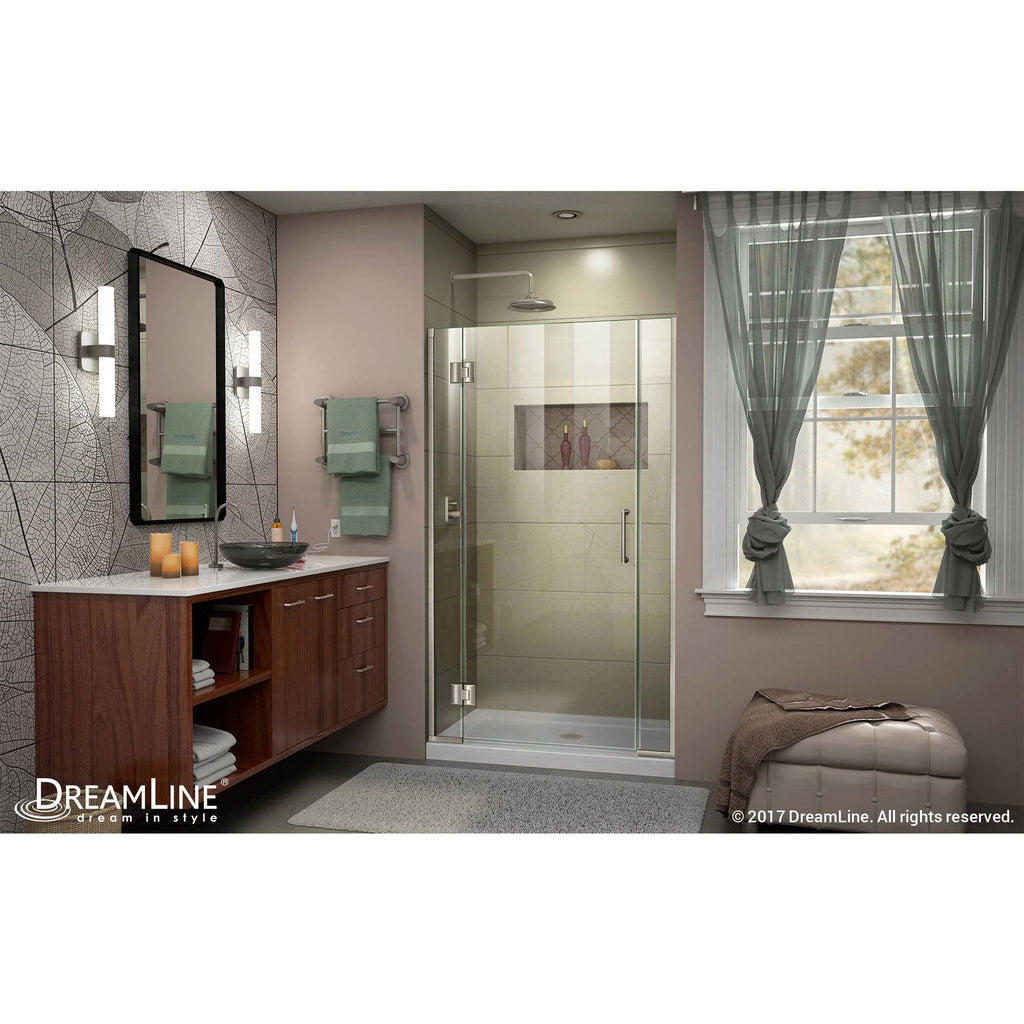 72 x 29 in. Chrome Hinged Shower Door U22072