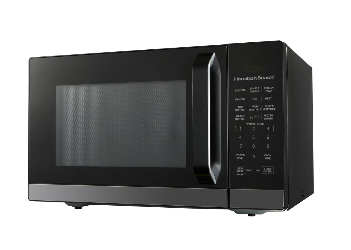 1.4 Cu.ft. Black Stainless Steel Microwave Oven W14190