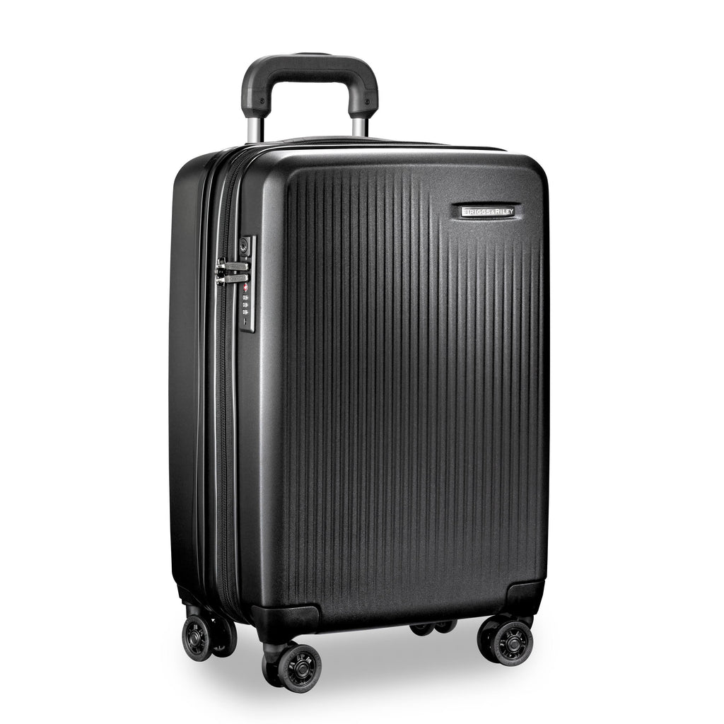 Black Expandable Spinner Carry On E9054